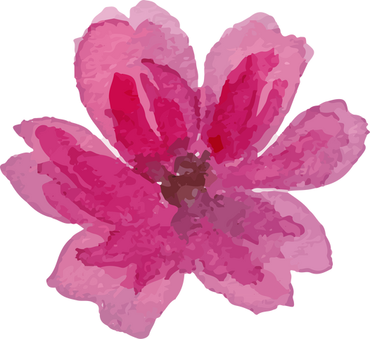 Watercolor Flower Illustration